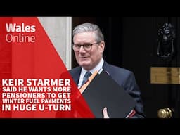 Keir Starmer said he wants more pensioners to get winter fuel payments in huge U-turn