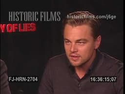 Russell Crowe & Leonardo DiCaprio Interview: Body of Lies (2008)