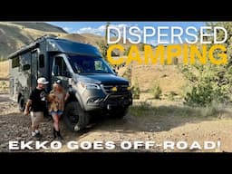 DISPERSED CAMPING & EXPLORING EASTERN OREGON | OFF-ROAD ADVENTURES in a WINNEBAGO EKKO SPRINTER #4x4