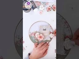 Spring Is In The Air! Beautiful Floral Project  with Prima Marketing