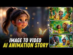 FREE AI Animation Story To Video Generator 2025! 🤯 Image to Video - Text to Video - No Skills Needed