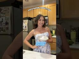 POV: retired party girls host a pasta making dinner party! 🍝 #pasta
