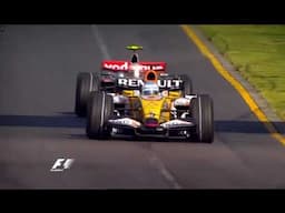 Kovalinen's silly error gifts Alonso 4th (Australia 2008)