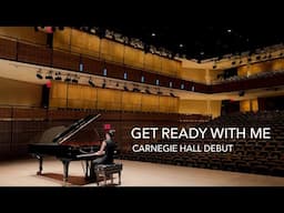 Carnegie Hall debut - Get Ready With Me | Tiffany Poon