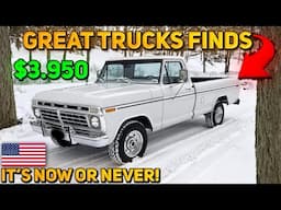 RARE ALERT! 20 Timeless Classic Trucks Under $15K That Are Pure Perfection!