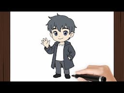 How To Draw a JIN WOO KAWAII I Easy
