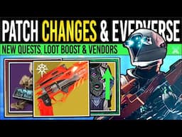 Destiny 2: PATCH NOTES TODAY & EVERVERSE LOOT! Name CHANGE, Juicy Exotic. Loot Fixes (June 10th)