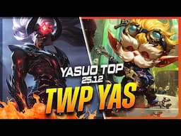 TheWanderingPro - Yasuo vs Heimerdinger TOP Patch 25.12 - Yasuo Gameplay