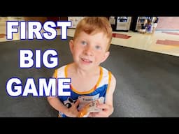 FRANKIES FIRST BASKETBALL GAME