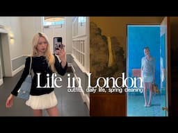 vlog | daily life, outfits of the week & spring cleaning