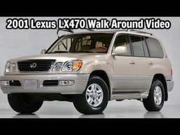 2000 Lexus LX470 AWD - Bring A Trailer - Walk Around Video with Chris Moran - Nuccio Auto Group