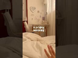 a friday morning vlog ˚ ꒰🥛📦🧹꒱ ◞ happy weekend! #vlog #morningroutine #morningvlog #vlogs