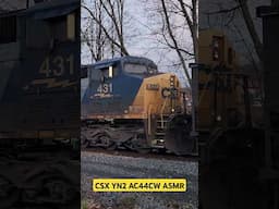 CSX YN2 AC44CW ASMR #train #csx  #asmr