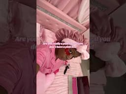 Pink bedroom goals 💓 all pink everything 🥰 #pinkfinds #pinkdecor