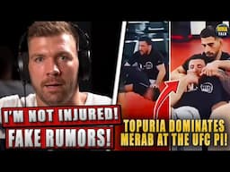 Dricus Du Plessis SHUTS DOWN rumors that he got injured! FOOTAGE of Ilia Topuria DOMINATING Merab