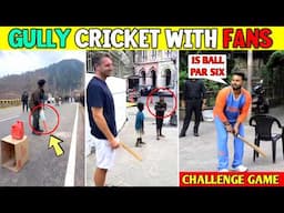 When IPL Cricketers Played Gully Cricket With Their Fans | Rishabh, Faf, Sachin & Buttler