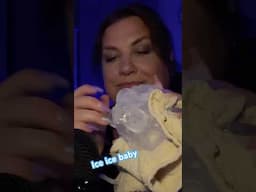 Ice ice baby! #ASMR #asmrforsleep #asmrtriggers