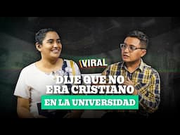 Lo negué como Pedro en la universidad…  me arrepiento I Universidad I Viral
