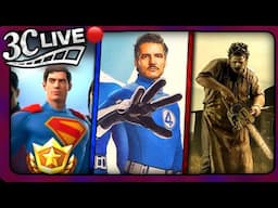 3C Live - Jordan Peele Wants Texas Chainsaw, Fantastic 4 Big Mystery, Superman In Fortnite