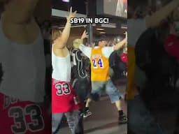 SB19 flash mob in BGC (DAM performance)