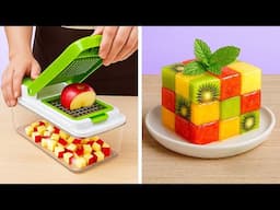 🥒 CARA MEMOTONG DAN MENGUPAS BUAH DAN SAYURAN LEBIH CEPAT ⚡🍎 Tips Memasak!