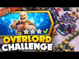 Easily 3 Star OverlordRHODES’ Challenge (Clash of Clans)