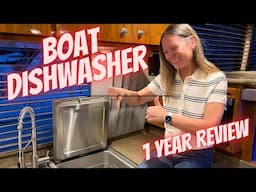 Living with a Fotile Dishwasher on our Boat, 1 Year Review