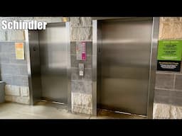 Glass Schindler 400A Elevators at Bakery Square East Garage in Pittsburgh, PA