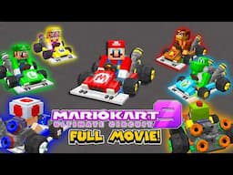 The Mario Kart BANANA CUP Grand Prix In Minecraft FULL MOVIE!