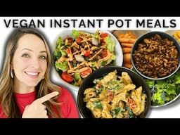 Three Vegan Instant Pot Recipes Even MEAT-EATERS WILL LOVE!