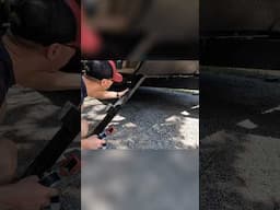 These DIY 2x4 stabilizers make a HUGE difference in our RV - 10/10 recommended! #rv #rvlife #rving