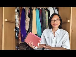 How to journal for a curated wardrobe and mindful shopping.