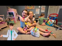 Play Doctors with Baby Alive Crawling Babies 👩🏼‍⚕️👩🏻‍⚕️