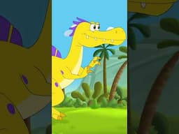 Dinosaur For Kids | FunForKidsTV - Nursery Rhymes & Baby Songs #shorts #dinosaur