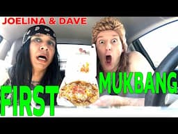 Dave Gunther and Joelina FIRST MUKBANG at Taco Bell