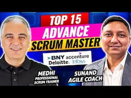 [Part 2]  15 Advance scrum master interview questions and answers ⭐ scrum master interview questions