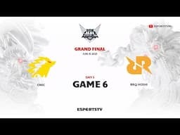 ONIC vs RRQ Hoshi GAME 6 GRAND FINAL MPL ID S15 | RRQ VS ONIC ESPORTSTV