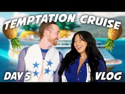 Spicy Cruise Vlog Day 5 | Swinger Couple Wraps Up Temptation Cruise: Pool Party, Uniform Night