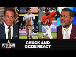 Chuck and Ozzie REACT to Vargas JUST missing a game-tying HR with White Sox down to last strike
