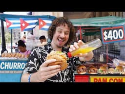 Probando comida callejera en CUBA | ¡La tierra del mojito y el lechón! 🇨🇺