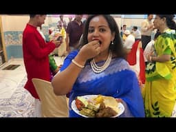 বিয়েবাড়িতে MUTTON & VETKI PATURI দিয়ে প্লেট ভর্তি করে করেছি পেট ভোজন