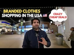 Branded Clothes Shopping in the USA: Crazy Cheap Deals! | Urdu/Hindi