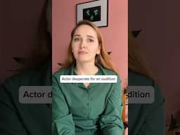 Would you choose the auditions or the getaway? #actorslife #audition #acting