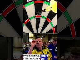 Charlie Manby hits 14 Dart Leg with A Bounce Out Against Dave Chisnall