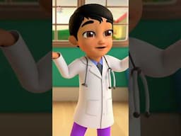 Doctor Song, डॉक्टर गीत, Visit the Doctor  #shortvideo #hindirhymes #kidscartoon #kindergarten