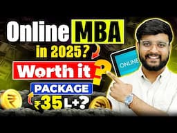 🔥Online MBA worth it in 2025? Fees, Placements & Top Colleges Explained! #mba #mbafees #onlinemba