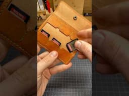 Making leather “SD cards pouch💾