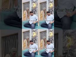 Kya sab galti admi ki hoti hai🥺 #ytshorts #funny #sufiyanandnida #love #relatable