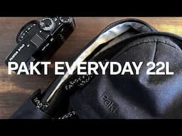 Best Everyday Photography Backpack | Pakt Everyday 22L