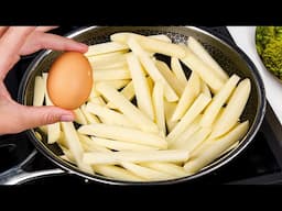 Better than fries! Don't go to McDonalds anymore! Crispy, delicious and very easy potato recipes!